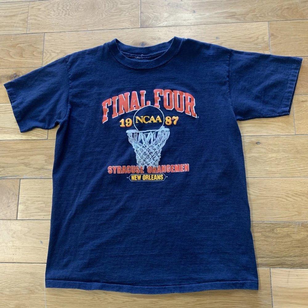1987 Ncaa Final Four Basketball Championship Syracuse Shirt